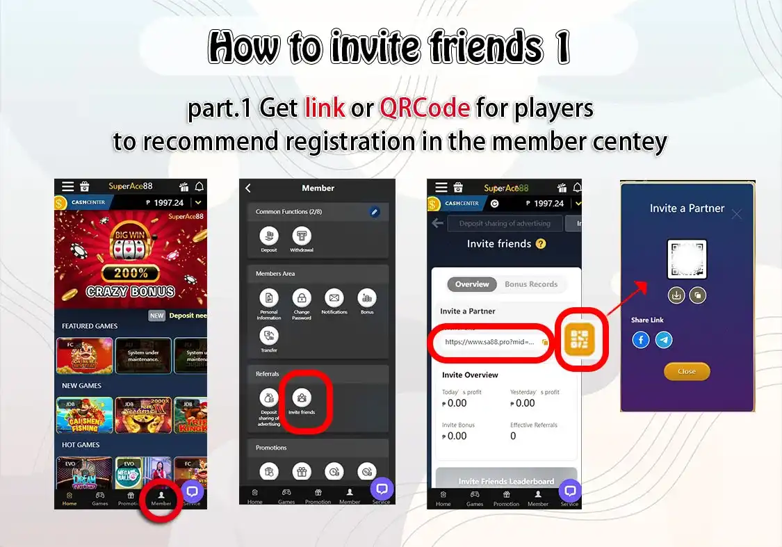 Friends Get 38 !! Referral Get 68 !!